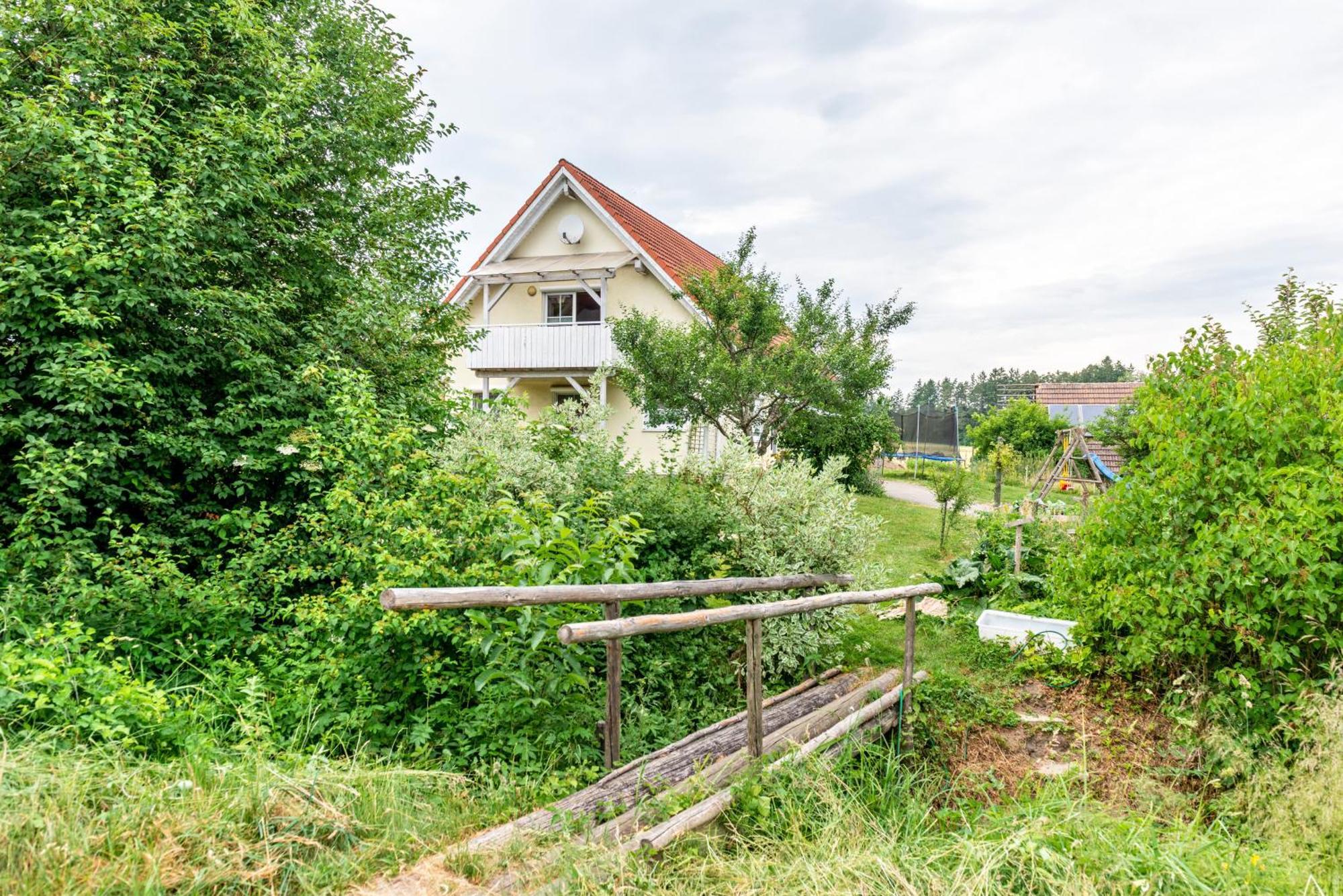 Beutenmuehle Straussenfarm Dach Owingen المظهر الخارجي الصورة